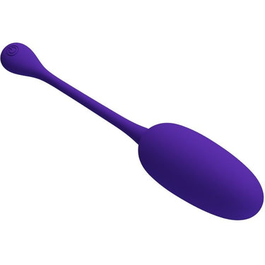 Uovo Vibrante in Silicone Viola con 12 Modalità di Vibrazione Personalizzabili